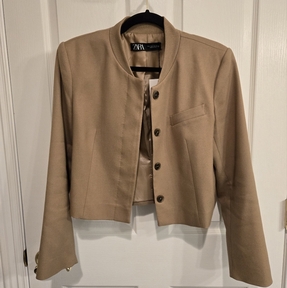 Zara Bomber Blazer